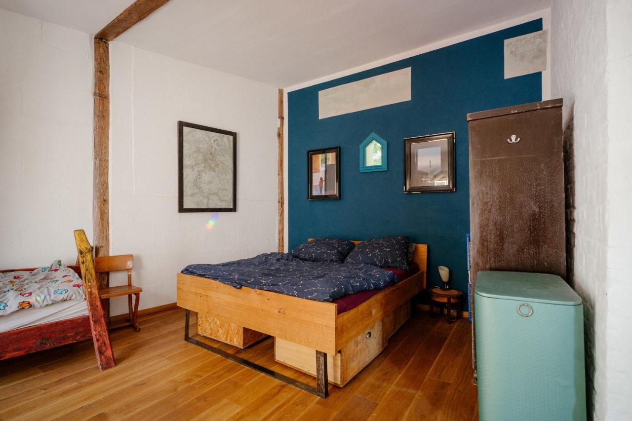 The Upholstery Tinyhouse Deluxe Eco Chalet Kreativ Citynah ケムニッツ エクステリア 写真