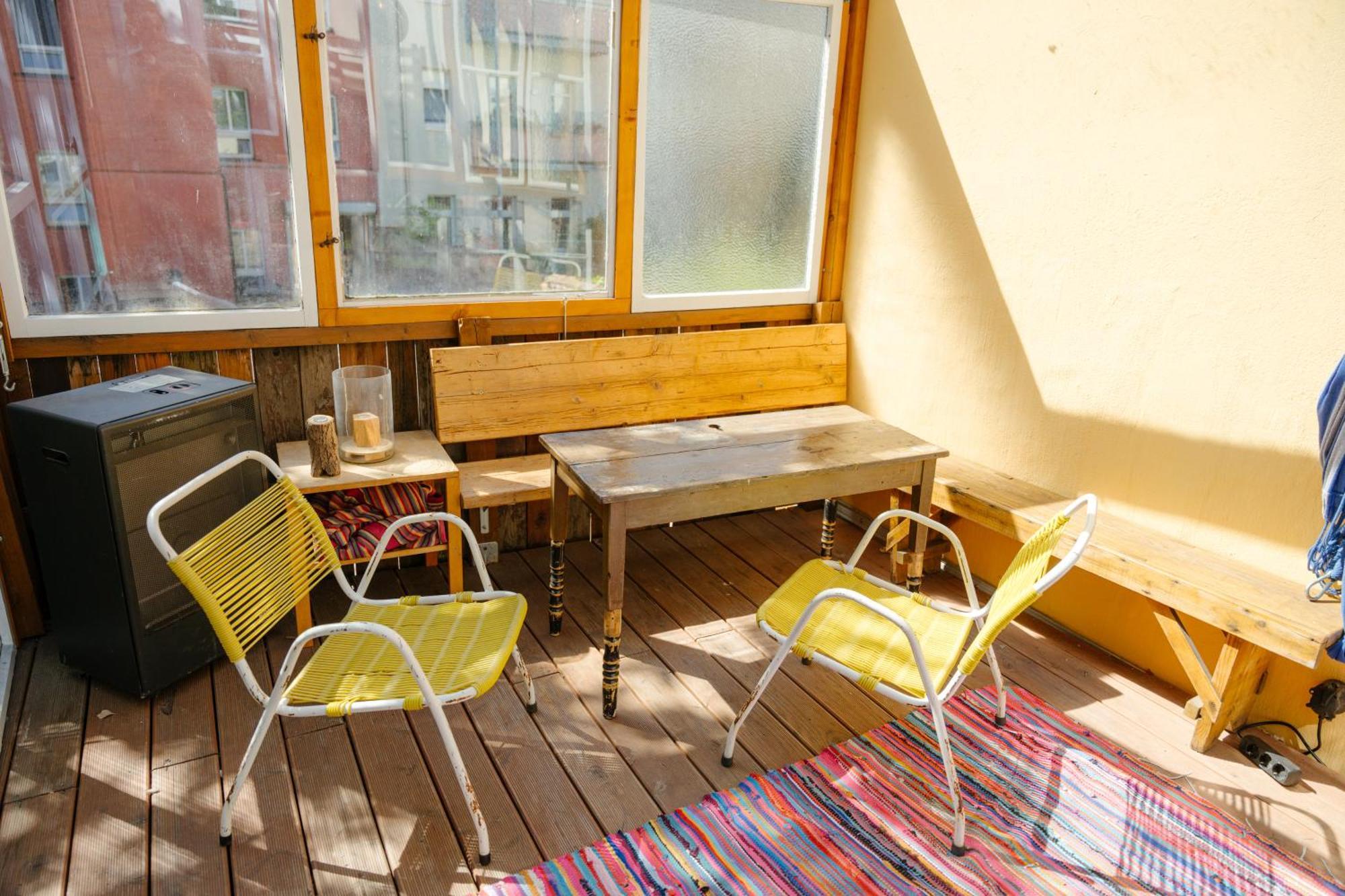 The Upholstery Tinyhouse Deluxe Eco Chalet Kreativ Citynah ケムニッツ エクステリア 写真