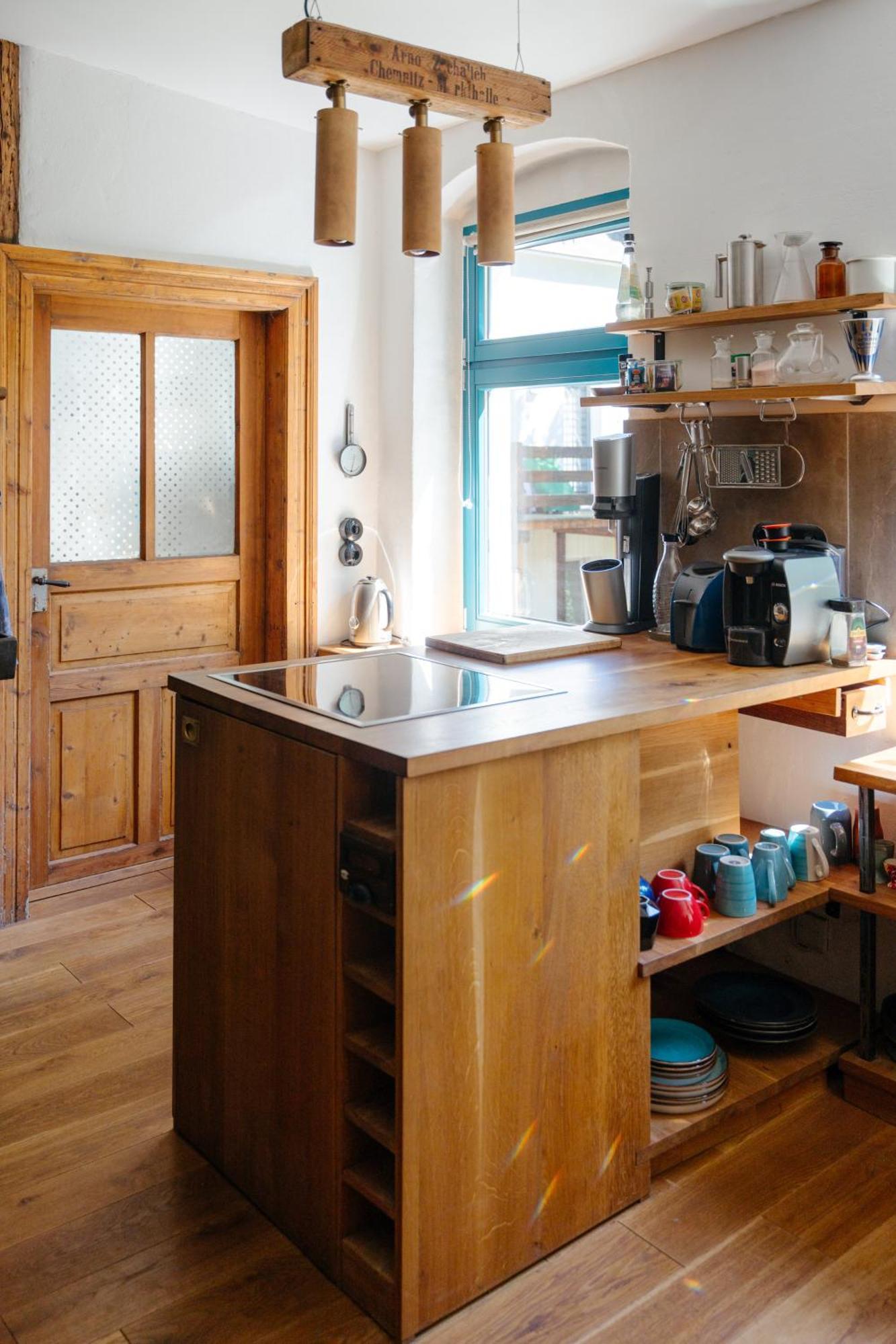 The Upholstery Tinyhouse Deluxe Eco Chalet Kreativ Citynah ケムニッツ エクステリア 写真